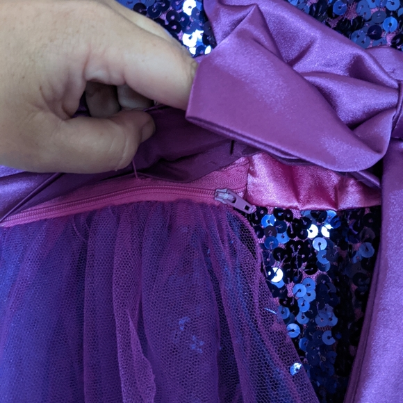 Sequin Party Dress w/ removable skirt *new w/tags* - Picture 9 of 9